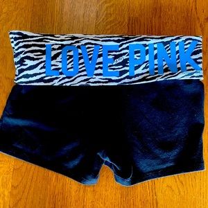 PINK yoga shorts